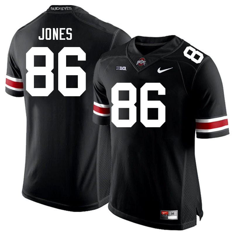 #86 Dre'Mont Jones Ohio State Buckeyes Jerseys Football Stitched-Black